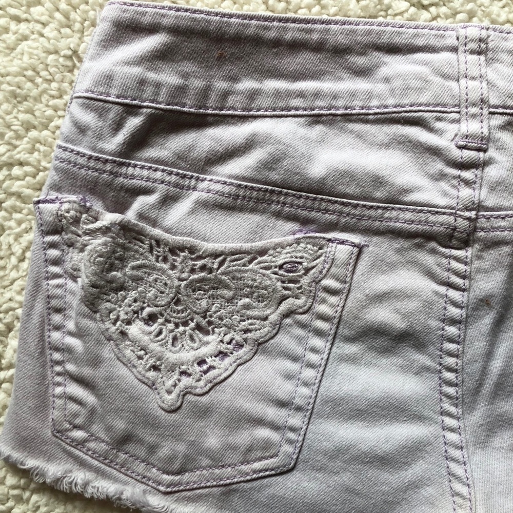 Light Lavender Shorts